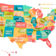 Image for article titled This map of each state’s most-hated food is equal parts amusing, suspect, and cheese